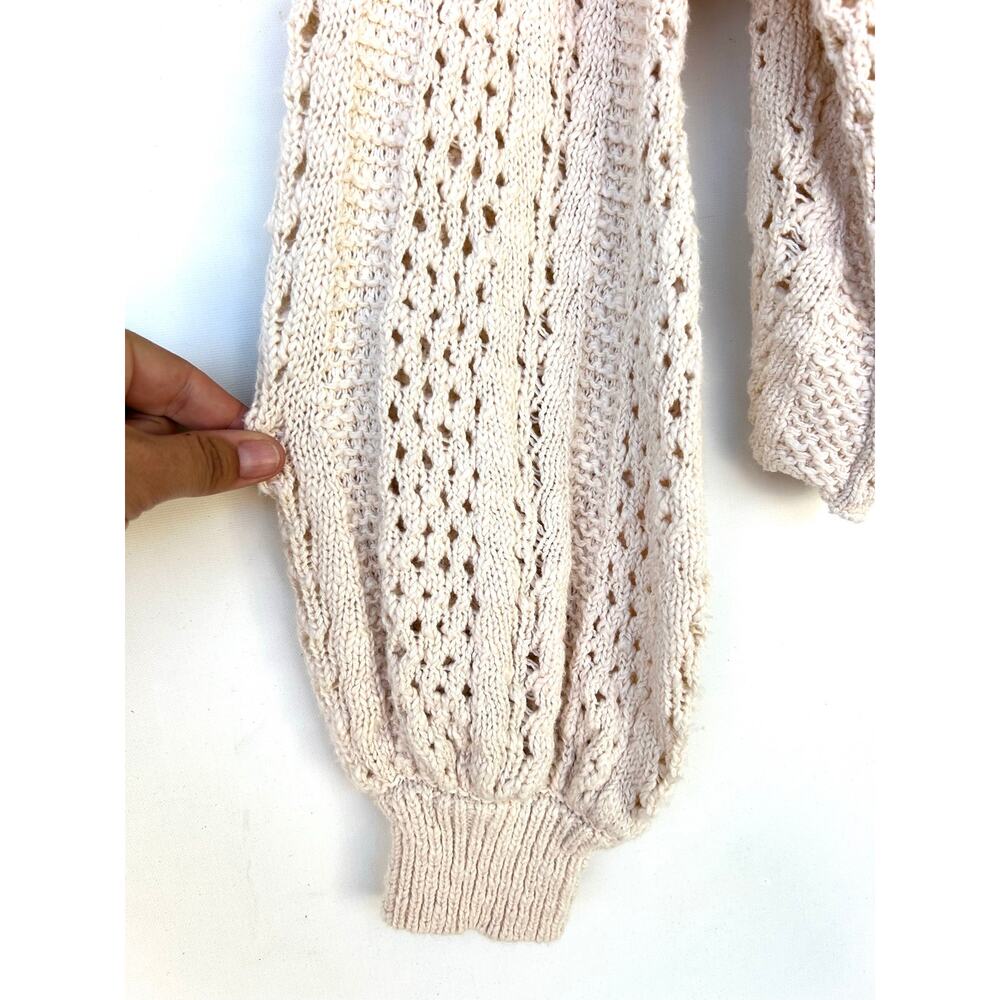 Spell and The Gypsy Collective Road To Paradise Knit Jumper Sweater Wheat Large - Picture 5 of 7